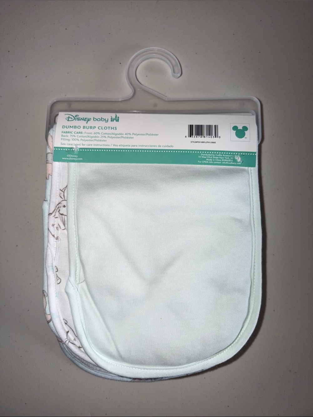 Disney Baby Dumbo Burp Cloth Set - Picture 3 of 5